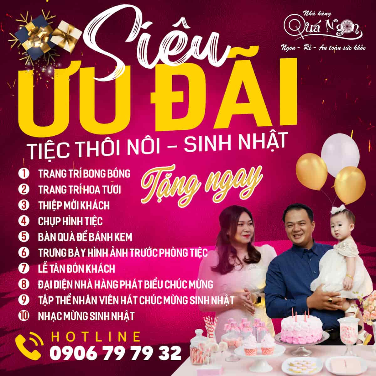 khuyen mai tiec sinh nhat