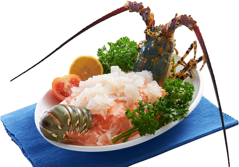sashimi-lobster